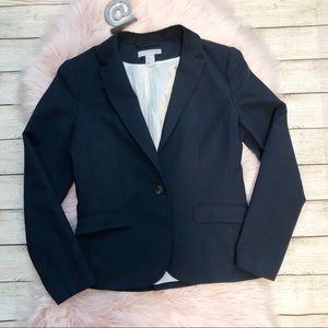 H&M | Dark Blue Blazer Size 10